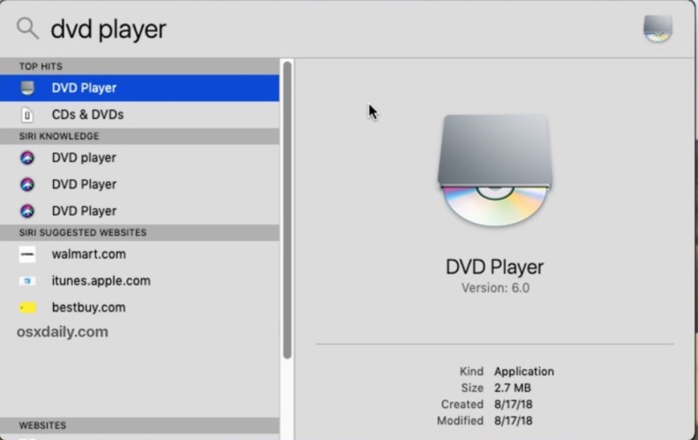 Dvd player app missing mac book